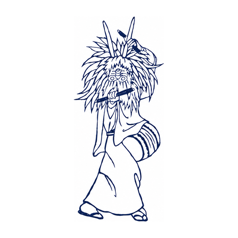 大獅子のイラスト